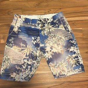 Scotch & Soda men’s Hawaiian print shorts